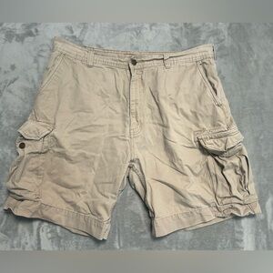 Berne Khaki Cargo Shorts Men’s 38R Tan Pockets Outdoors